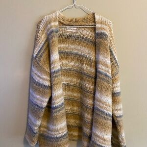 Striped Knit Women's Sweater